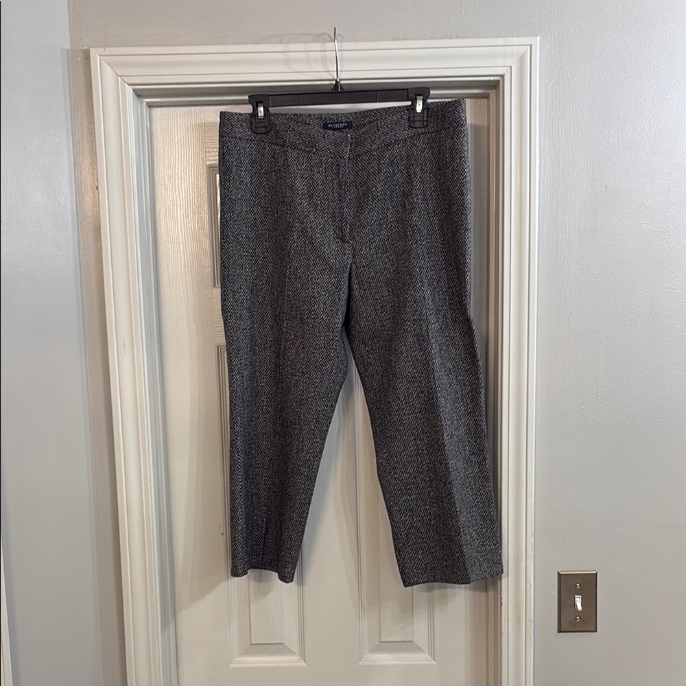 Cropped wool wide-leg Burberry women’s pants